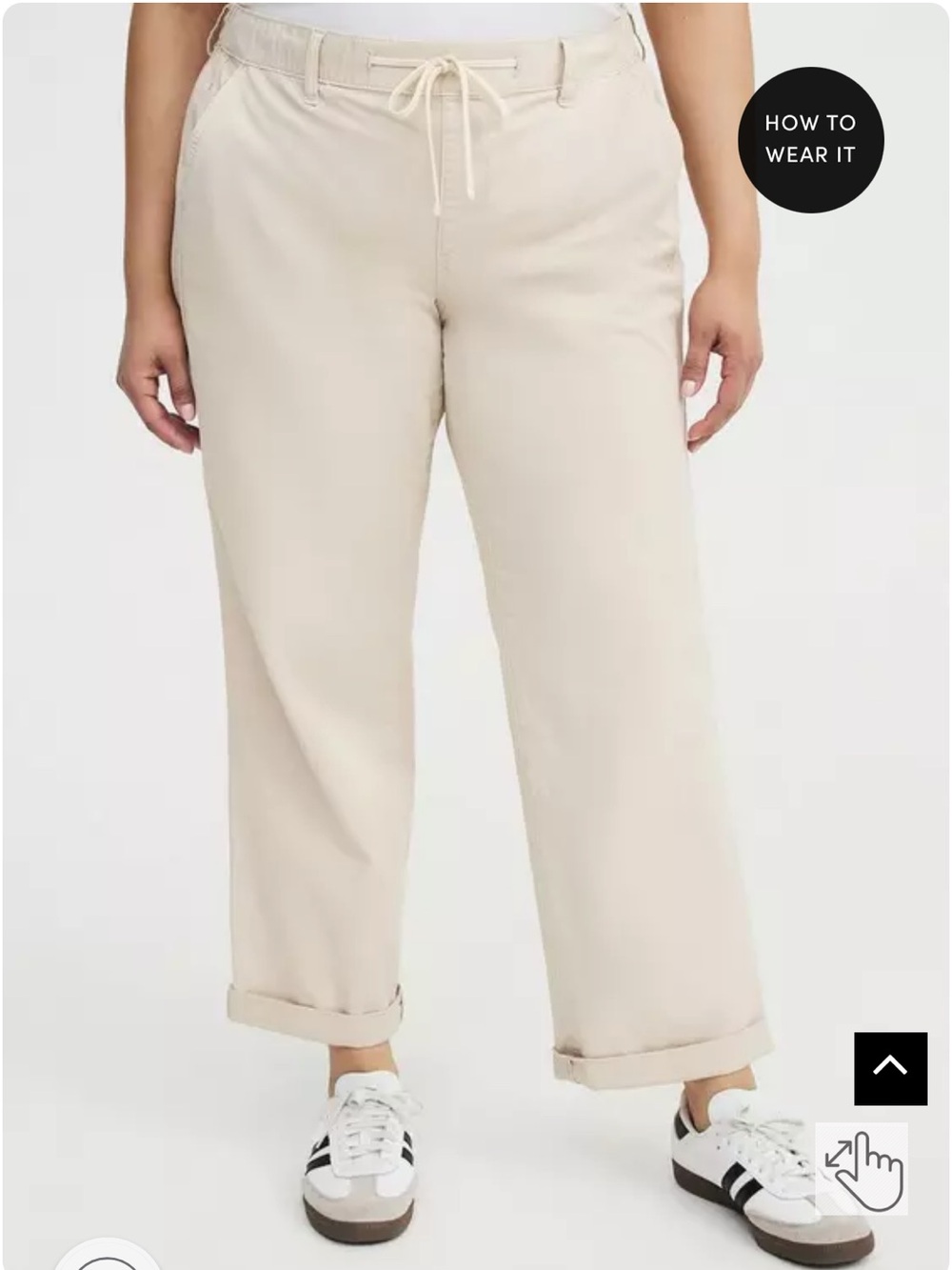 Torrid Weekend Mid-Rise Twill Straight Pant rainy day size 3X TALL
